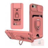 Alan Şanslı iPhone 6 Zuma Kartvizitli Yüzüklü Pembe Silikon Kılıf