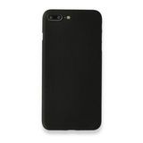 Alan Şanslı iPhone 7 Plus PP Ultra İnce Kapak Siyah Cep Telefonu Kılıfı