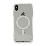 Alan Şanslı iPhone X Magneticsafe Şeffaf Silikon Şeffaf Kılıf
