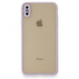 Alan Şanslı iPhone X Montreal Mor Silikon Kapak Kılıf