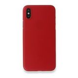 Alan Şanslı iPhone X PP Ultra İnce Kapak Kırmızı Kılıf