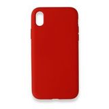 Alan Şanslı iPhone XR Nano İçi Kadife Kırmızı Silikon Kılıf