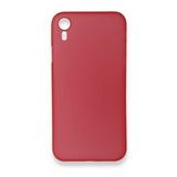 Alan Şanslı iPhone XR PP Ultra İnce Kapak Kırmızı Kılıf