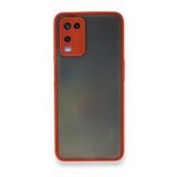 Alan Şanslı Oppo A54 4G Montreal Silikon Kapak Kırmızı Kılıf