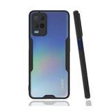 Alan Şanslı Oppo A54 4G Platin Silikon Siyah Kılıf