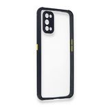 Alan Şanslı Realme 7 Pro Miami Şeffaf Silikon Lacivert Kılıf