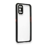 Alan Şanslı Realme 7 Pro Miami Şeffaf Silikon Siyah Kılıf