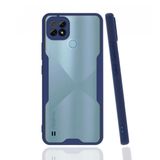 Alan Şanslı Realme C21 Platin Silikon Lacivert Kılıf