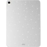 Alan Tech Apple iPad 10.9 2022 (10.nesil) Simli Parlak Görünümlü Zore Tablet Koton Kılıf-Gümüş