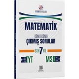 Alan Yayınları TYT MSÜ Son 7 Yıl Konu Konu Çıkmış Matematik Sorular