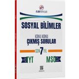 Alan Yayınları TYT MSÜ Sosyal Bilimler Son 7 Yıl Konu Konu Çıkmış Sorular