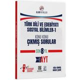 Alan Yayınları Yks Ayt Türk Dili Ve Edebiyatı, Sosyal Bilimler-1 Çıkmış Sorular Son 8 Yıl Konu Konu Çözümlü Alan Yayınları