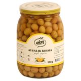Alan Zeytinleri Ayvalık Kırma Yeşil Zeytin 291-350 S Cam Kavanoz 900 Gr
