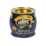 Alan Zeytinleri Gemlik Siyah Zeytin 201-230 XL Teneke 2 KG