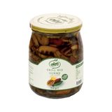 Alan Zeytinleri Izgara Mix Zeytin Salatası Cam Kavanoz 530 gr