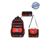 Alanç Gift Ultra Lüks Erkek Çocuk Ortopedik Premium İlkokul Çantası Termal Beslenme Ve Kalemlik
