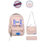 Alanç Gift Ultra Lüks İşlemeli Suya Dayanıklı Kawaii Kız Çocuk İlkokul Çantası Termal Beslenme Ve Kalemlik