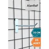 Alanraf 25 Adet Tel Pano Kancası, Aksesuar Kancası 25 cm - Galvaniz