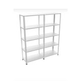 Alanraf 5 Katlı Depo, Arşiv, Market, Mutfak, Ofis, Alan Rafı 43X150X200 5 Katlı Duble Galvaniz Çelik Raf