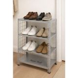 ALANRAF Alan Raf 4 Katlı Galvaniz Çelik Ayakkabılık Rafı 31x75x75 cm