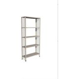 Alanraf Çelik Raf Tel Kafes 5 Katlı 43X93X150 Dekoratif Raf Sistemleri, Depo Rafı, Arşiv Rafı, Kiler Rafı - Galvaniz