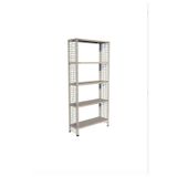 ALANRAF Çelik Raf Tel Kafes 5 Katlı 43x93x150 Dekoratif Raf Sistemleri, Depo rafı, Arşiv rafı, Kiler rafı