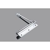 AlanSansli Marelli Servo Otomatik Kapı Kapatıcı Alüminyum Gri Kapı İtme Yayı 600-1000 mm Bahçe Kapısı Kapatıcı