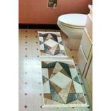 ALANUR E5028-sckl-k-klozet Home Kaymaz Taban Djt Klozet Takımı Trend Saçaklı Geometrik E5028 Renkli