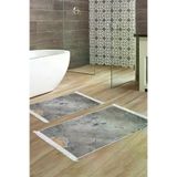 ALANUR E5037-sckl-k-klozet Home Kaymaz Taban Djt Klozet Takımı Trend Saçaklı Mermer E5037 Gri