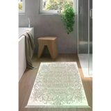 Alanur Home 1488-Trend-Banyo Eko Trend Djt Banyo Paspası Yıkanabilir Kaymaz Taban 1488 Modern Kahve