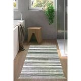 Alanur Home 1677-Trend-Banyo Eko Trend Djt Banyo Paspası Yıkanabilir Kaymaz Taban 1677 Degrade Kahve