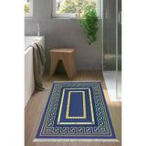 Alanur Home 651M-Trend-Banyo Eko Trend Djt Banyo Paspası Yıkanabilir Kaymaz Taban 651M Modern Gold
