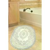 Alanur Home 747-Trend-Banyo-Oval Eko Trend Djt Banyo Paspası Yıkanabilir Kaymaz Taban 747 Oval Klasik Krem