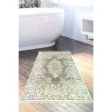 Alanur Home 762-Trend-Banyo Eko Trend Djt Banyo Paspası Yıkanabilir Kaymaz Taban 762 Osmanlı Vizon