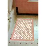 Alanur Home 769-Trend-Banyo Eko Trend Djt Banyo Paspası Yıkanabilir Kaymaz Taban 769 Modern Pudra
