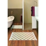 Alanur Home AL5011-sckl-k-klozet Kaymaz Taban Djt Klozet Takımı Trend Saçaklı Vintage Al5011 Bej