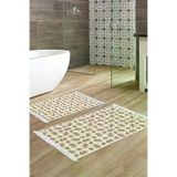 Alanur Home AL5013-sckl-k-klozet Kaymaz Taban Djt Klozet Takımı Trend Saçaklı Vintage Al5013 Bej