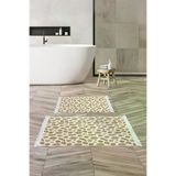 Alanur Home AL5014-sckl-k-klozet Kaymaz Taban Djt Klozet Takımı Trend Saçaklı Vintage Al5014 Bej