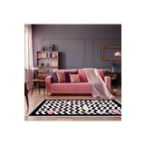 Alanur Home Alanur Trend Kaymaz Dod Tabanlı Genç Odası Dijital Halı Pembe 520613-G-Pembe