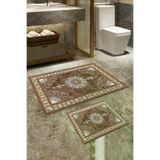 Alanur Home Alanur Trend Kaymaz Taban Dijital 2'li Banyo Klozet Takımı Bej 510615