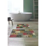 Alanur Home Alanur Trend Kaymaz Taban Dijital 2'li Banyo Klozet Takımı Kt475 Multi