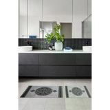 Alanur Home Alanur Trend Kaymaz Taban Dijital Banyo 2'li Klozet Takımı Gri 510602