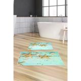 Alanur Home Alanur Trend Kaymaz Taban Dijital Banyo 2'li Klozet Takımı Kt423 Yeşil