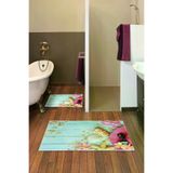 Alanur Home Alanur Trend Kaymaz Taban Dijital Banyo 2'li Klozet Takımı Kt424 Yeşil