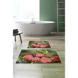 Alanur Home Alanur Trend Kaymaz Taban Dijital Banyo 2'li Klozet Takımı Kt426 Kırmızı