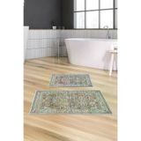 Alanur Home Alanur Trend Kaymaz Taban Dijital Banyo 2'li Klozet Takımı Kt431 Yeşil