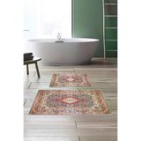 Alanur Home Alanur Trend Kaymaz Taban Dijital Banyo 2'li Klozet Takımı Kt442 Kahve