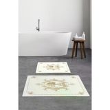 Alanur Home Alanur Trend Kaymaz Taban Dijital Banyo 2'li Klozet Takımı Kt463 Krem