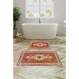 Alanur Home Alanur Trend Kaymaz Taban Dijital Banyo 2'li Klozet Takımı Kt483 Bordo