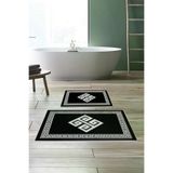 Alanur Home Alanur Trend Kaymaz Taban Dijital Banyo 2'li Klozet Takımı Kt492 Siyah